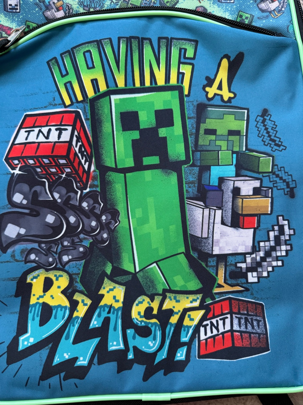 Minecraft Backpack - Picture 2 of 7